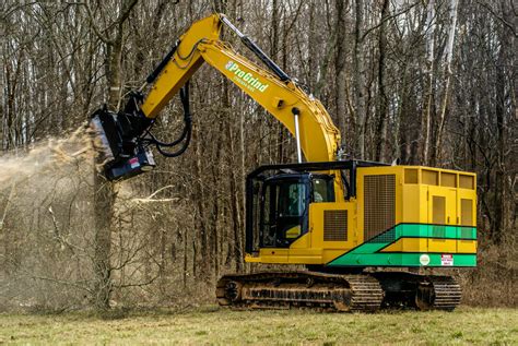 tree cutting attachment for mini excavator|excavator mounted tree grinder.